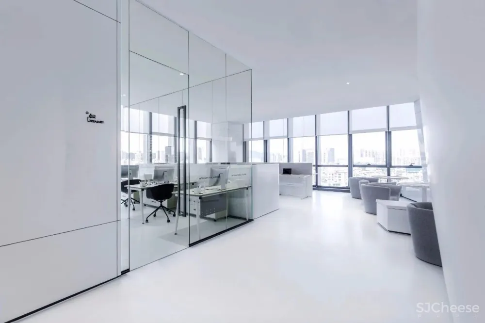 新作 | 极简白,如何打造前卫艺术的国际办公