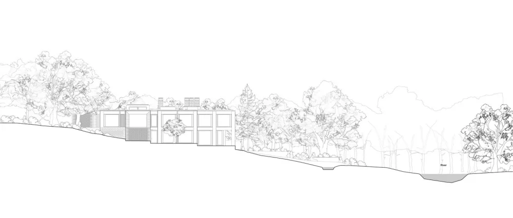 汉普郡住宅/Niall McLaughlin Architects