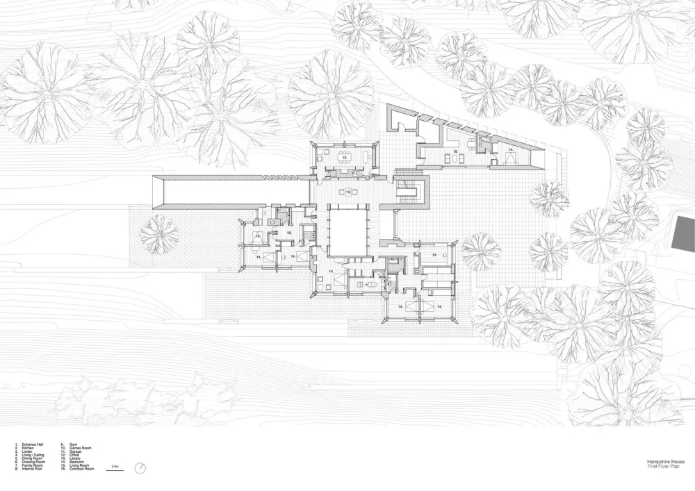 汉普郡住宅/Niall McLaughlin Architects