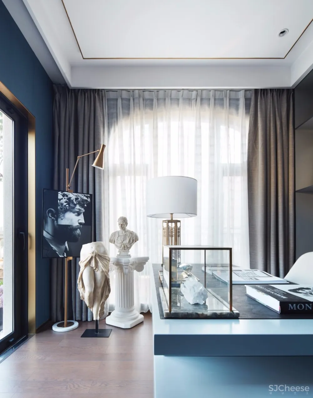 【新作】600㎡精致奢华别墅空间丨对ArtDeco的崇高致敬