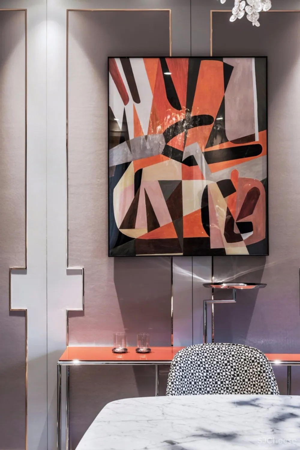 一个充满艺术气息的家