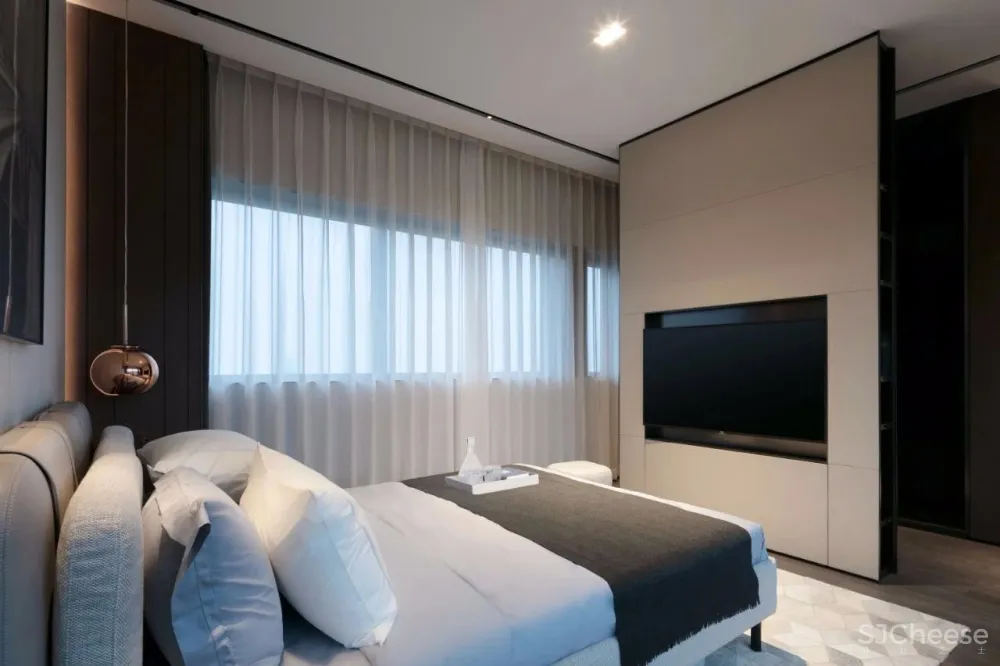 高端别墅样板房丨静谧悠然的简约设计