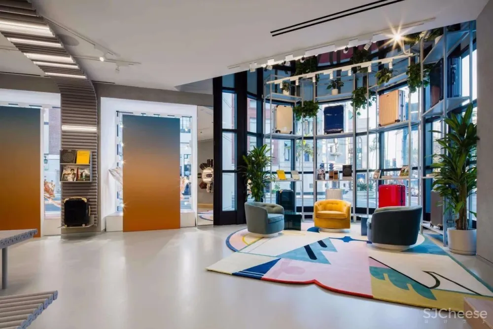 用日本和纸做展示柜丨这间店简直是奢侈品店中的“清流”