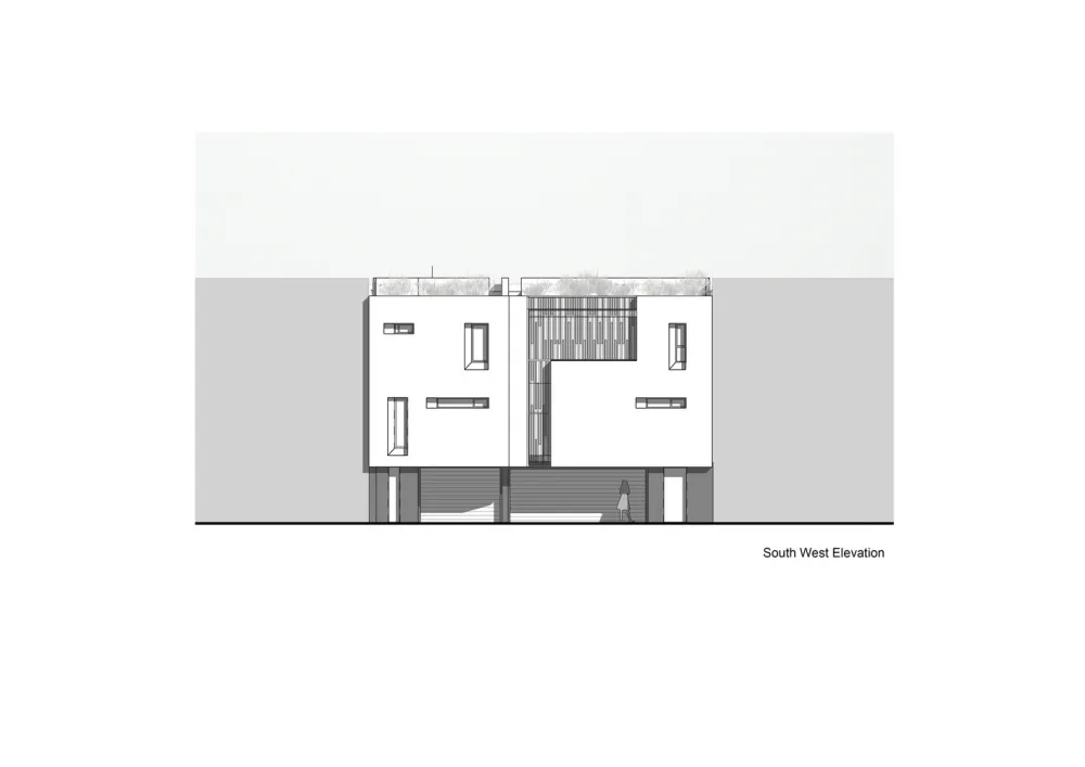 GSQUARED:天然材料打造极简主义Waterkant Townhouse