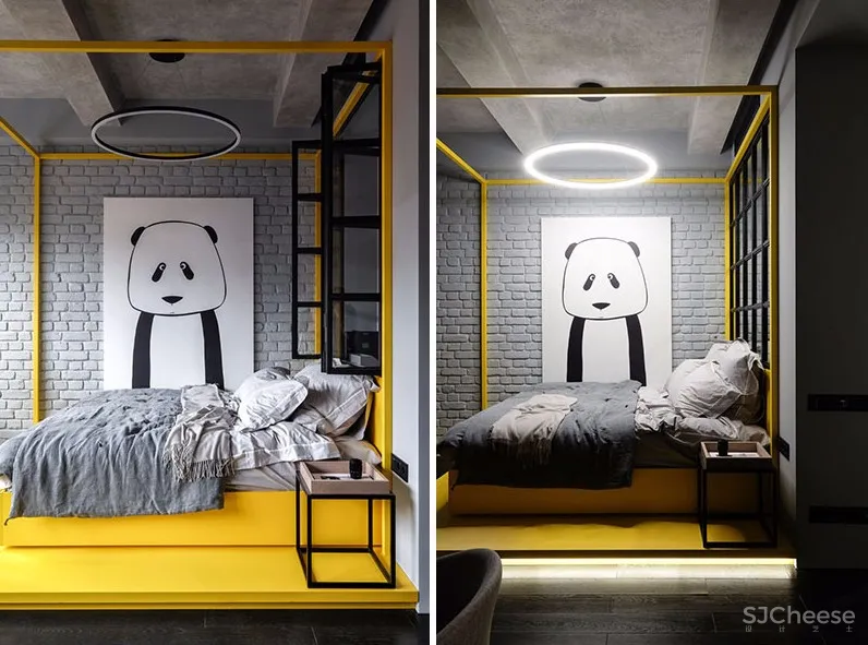 莫斯科：这间酷炫又硬朗的单身公寓丨屋主居然是位女士