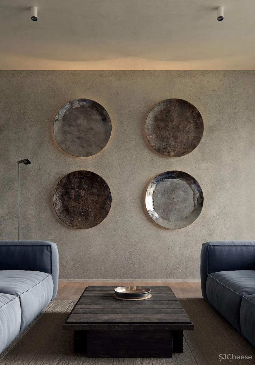 现代侘寂风丨这才我想要的玄关