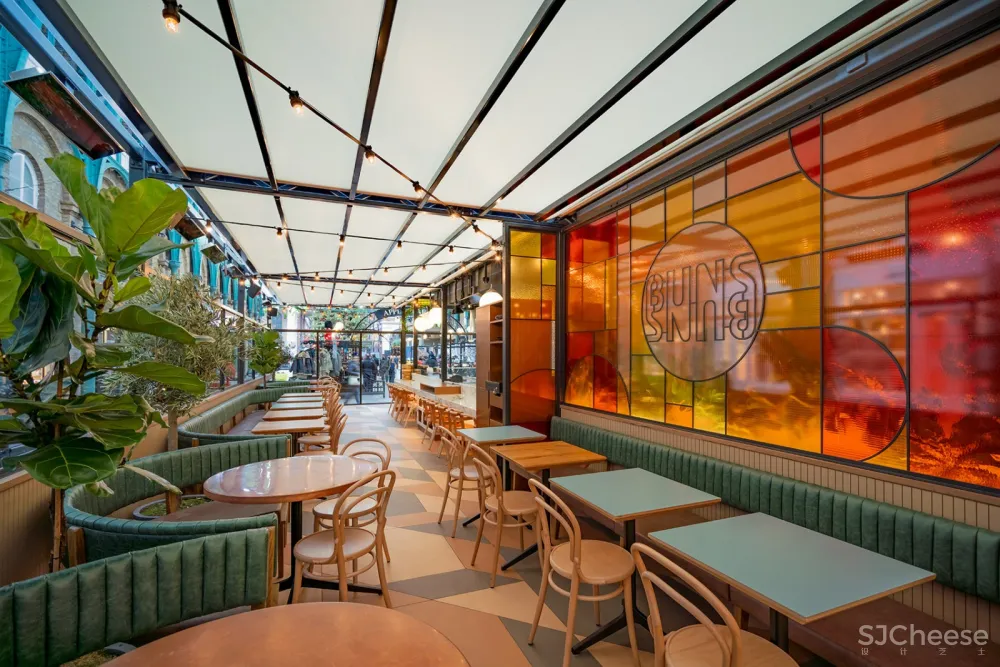 Buns & Buns餐厅,伦敦 / Michaelis Boyd