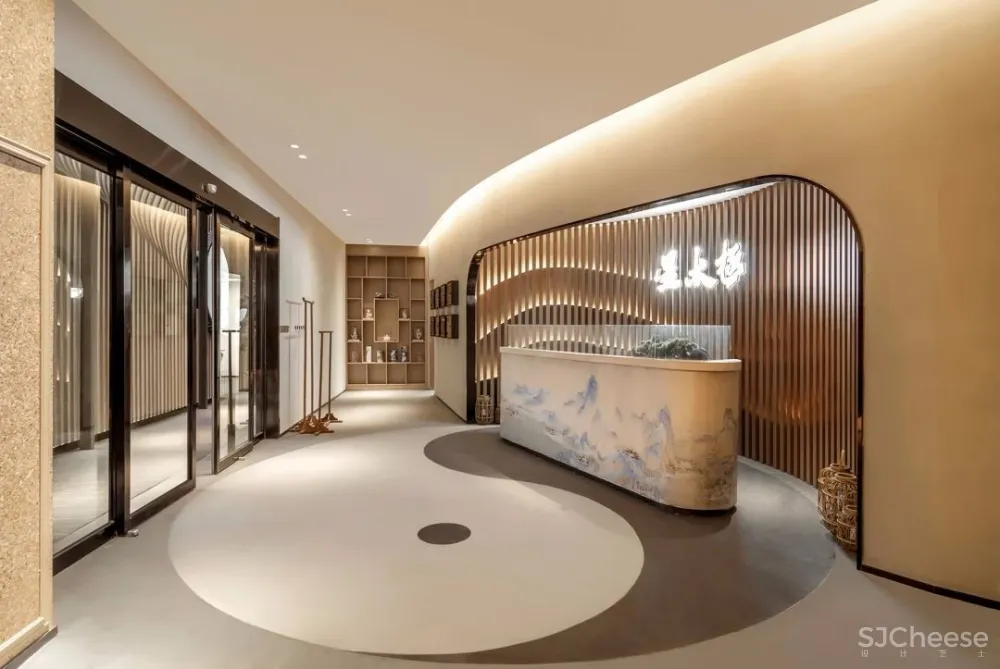 以‘’太极‘’为灵感来源的时尚与艺术兼具的文化创意地标