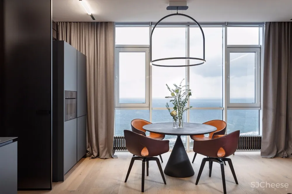 69㎡海滨公寓丨开放式 LDK 更有空间感