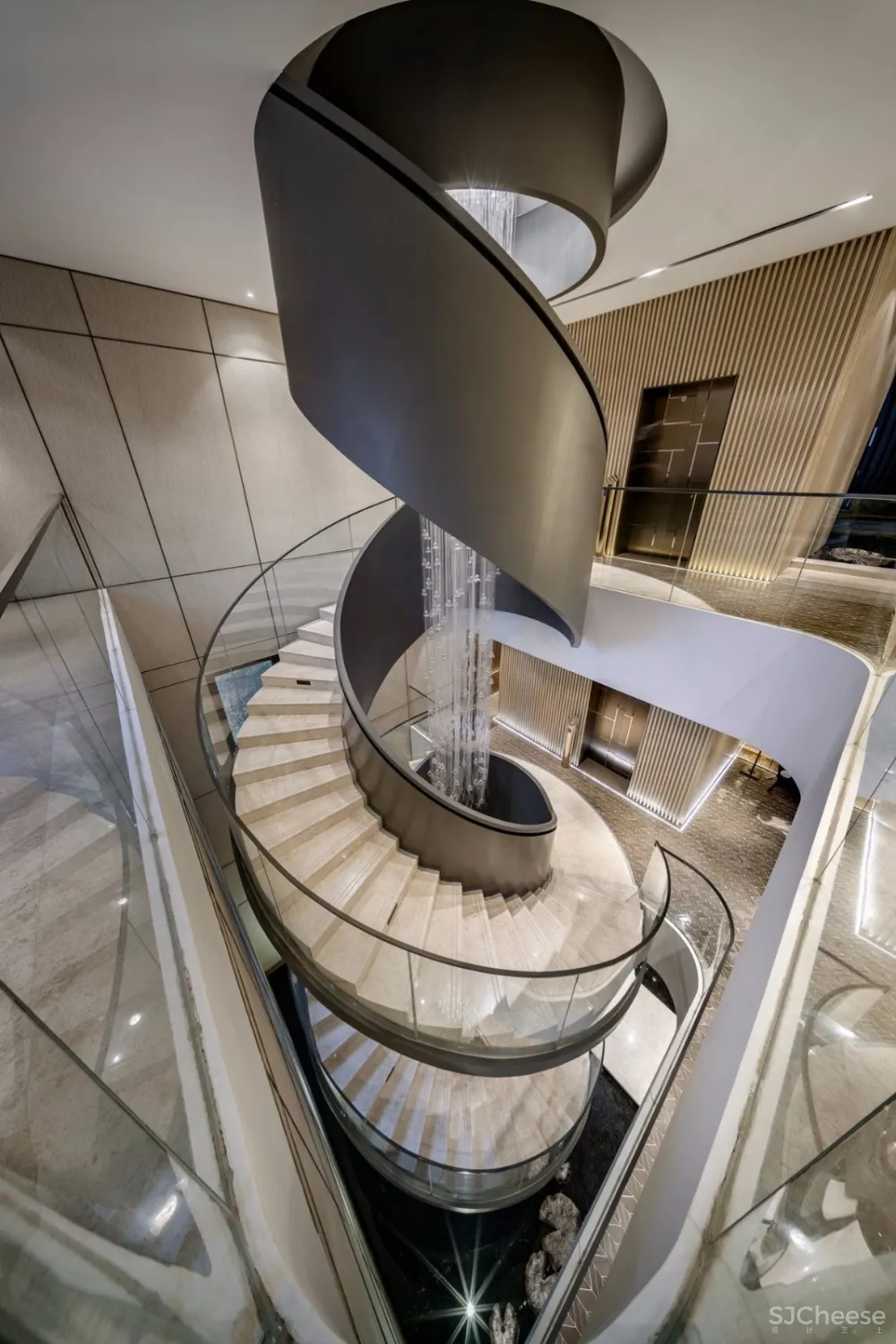 【达观设计新作】将“东方园林”的概念植入1200㎡售楼处室内设计