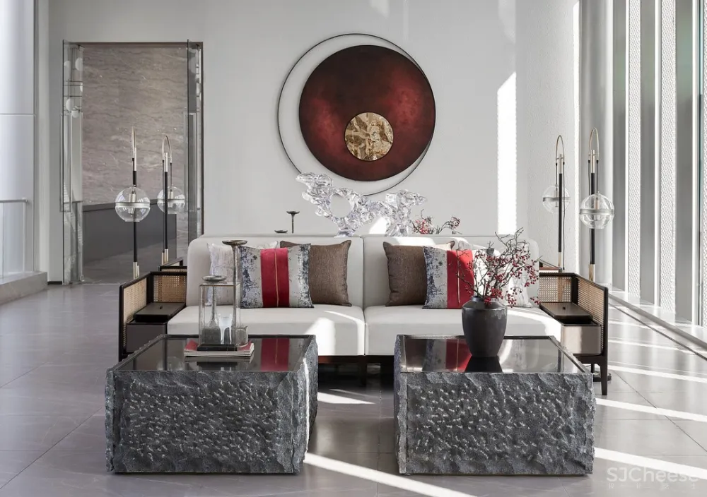 禾悉设计新作:光之韵律售楼中心丨设计脱胎于电影艺术的蒙太奇手法