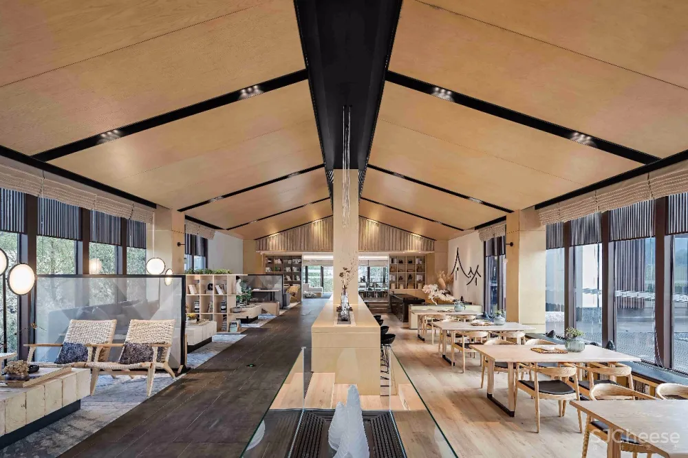 诗意田园艺术售楼处设计丨绝美无敌