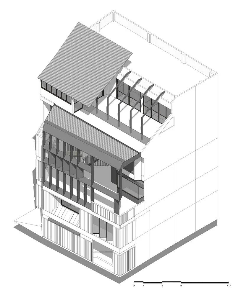 “过时的”混凝土泰国餐厅 / Lump