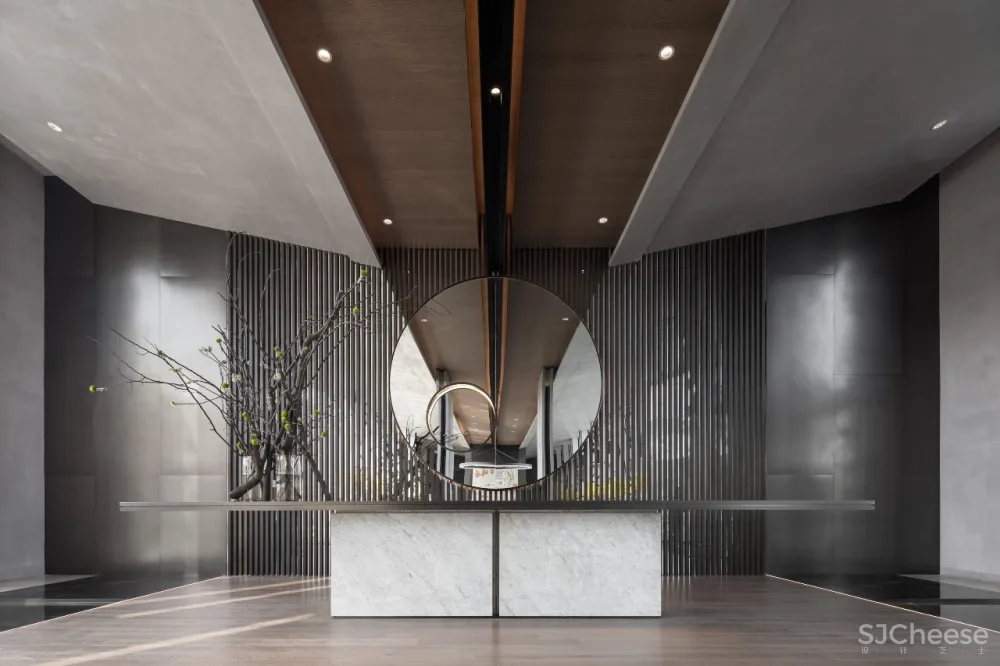 唐忠汉新作 | 售楼中心如何用片墙、线条、光线打造非凡质感
