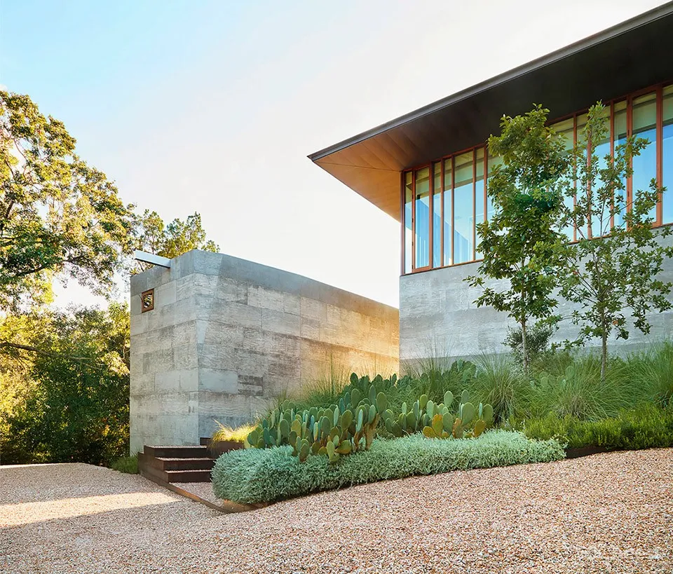 2018 ASLA住宅设计类杰出奖: Balcones住宅,美国奥斯汀 / Word + Carr Design Group