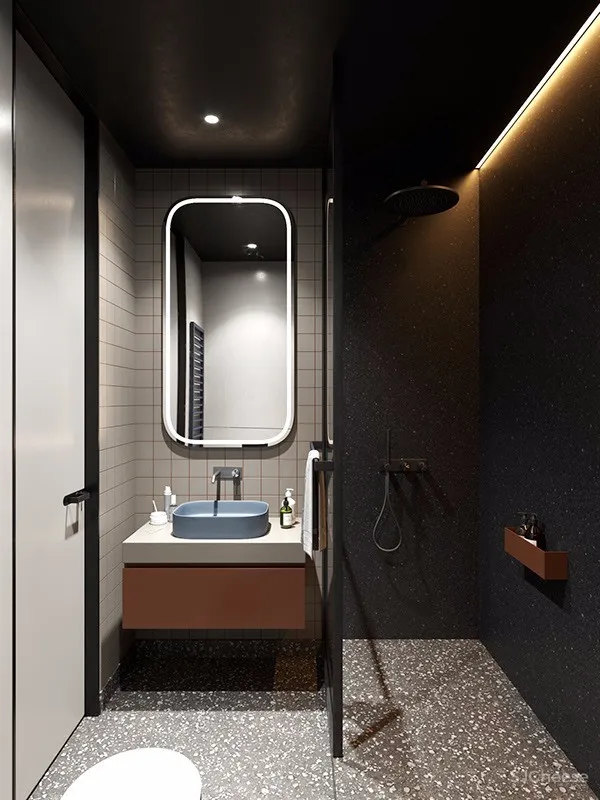 56㎡ 这样设计丨完美利用每一寸空间