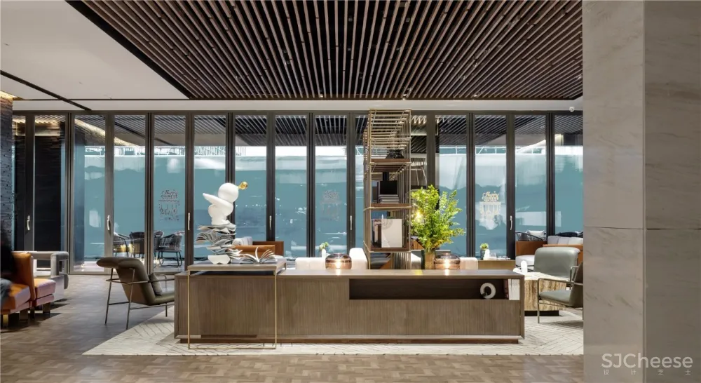 尚石设计 | 珠玉在侧 书香满室——中南蚌埠江山府销售中心