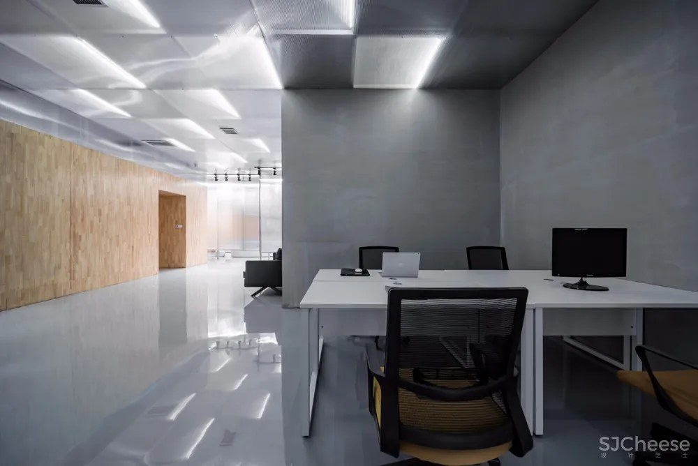 最新 | 垣建筑设计工作室:西安 模糊的“墙” – 杜雅汽车特效涂料系统陕西服务站空间设计