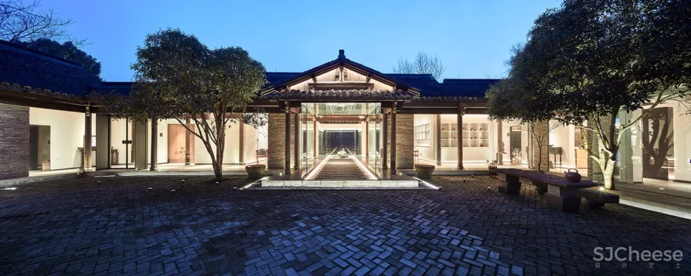 最新 | 杭州时上建筑空间设计:无界 · 西溪茶室