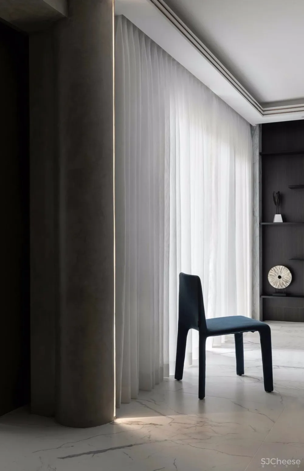 黑白灰+大理石丨更显理性沉稳