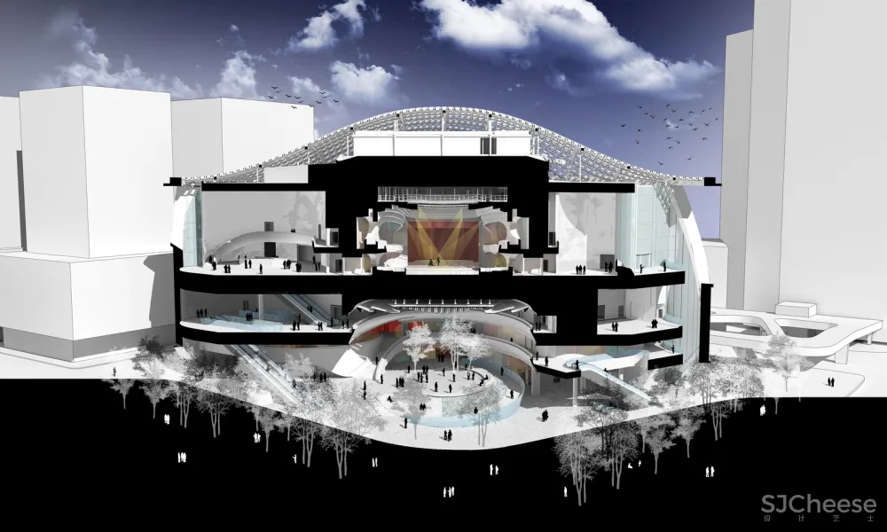 新作 | Revery Architecture:月亮门主题 香港戏曲中心