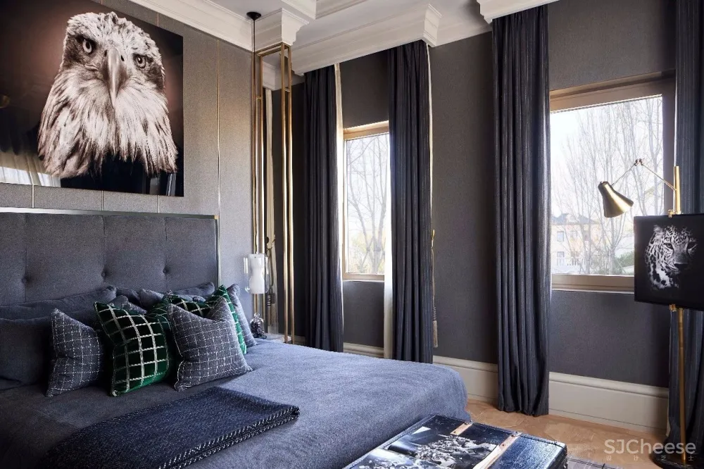 光与色彩的艺术样板房丨赋予设计以生命