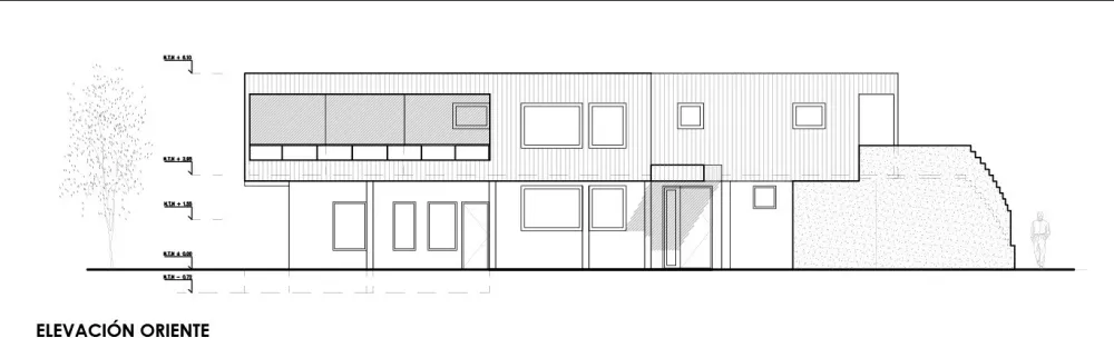 Biourban Arquitectos:橡木色住宅 H.D. House