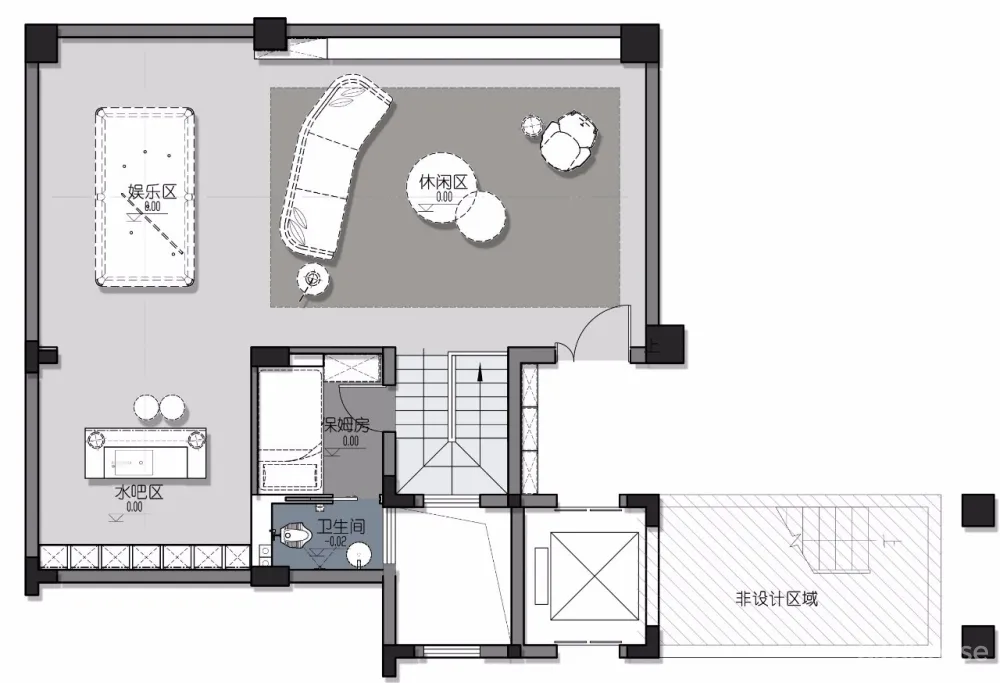 【派尚设计新作】300 ㎡超凡脱俗的臻品别墅项落地设计方案