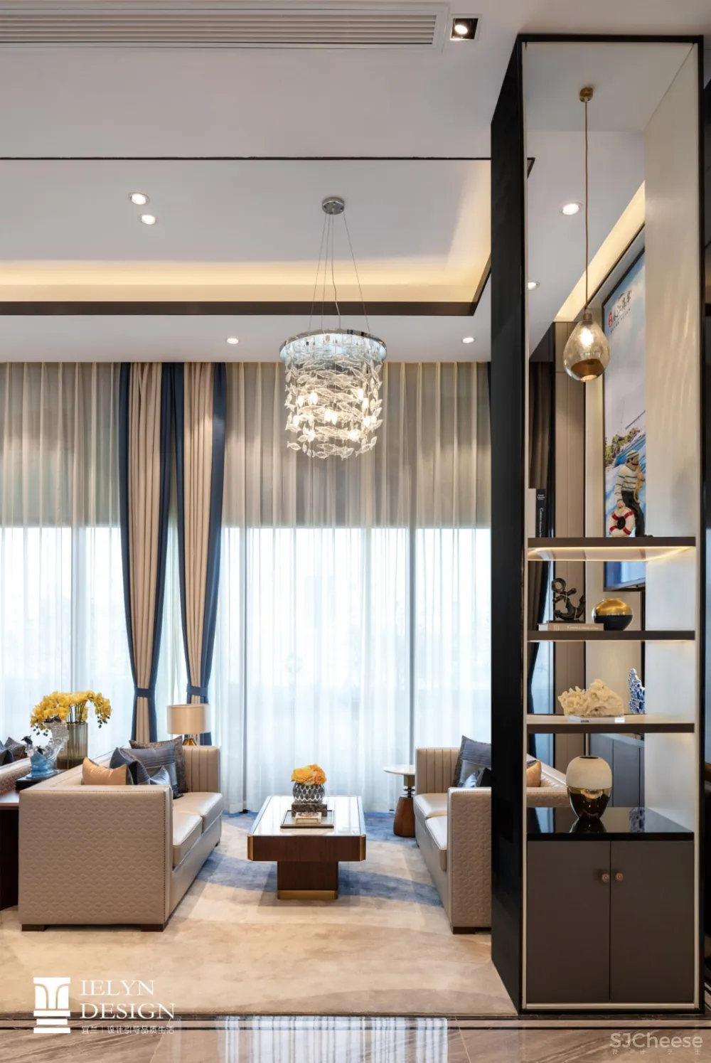 宜兰设计:北海春江海岸售楼部