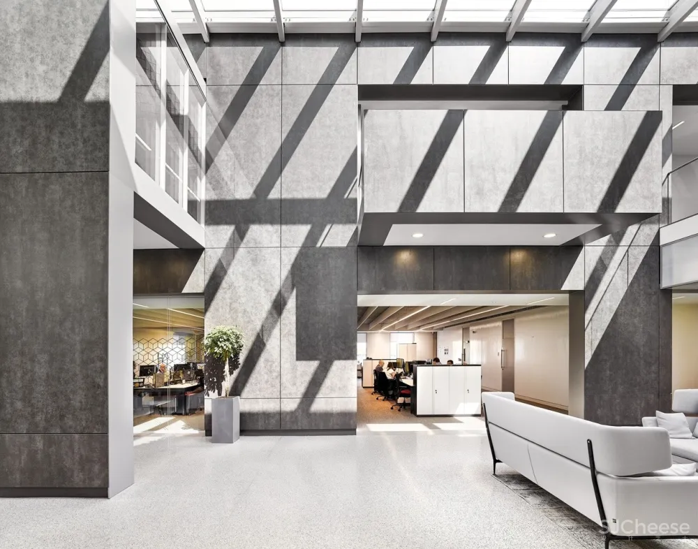 新作 | FaulknerBrowns Architects：蜂窝空间办公场所 Janet Nash House