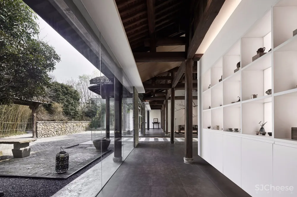 最新 | 杭州时上建筑空间设计:无界 · 西溪茶室