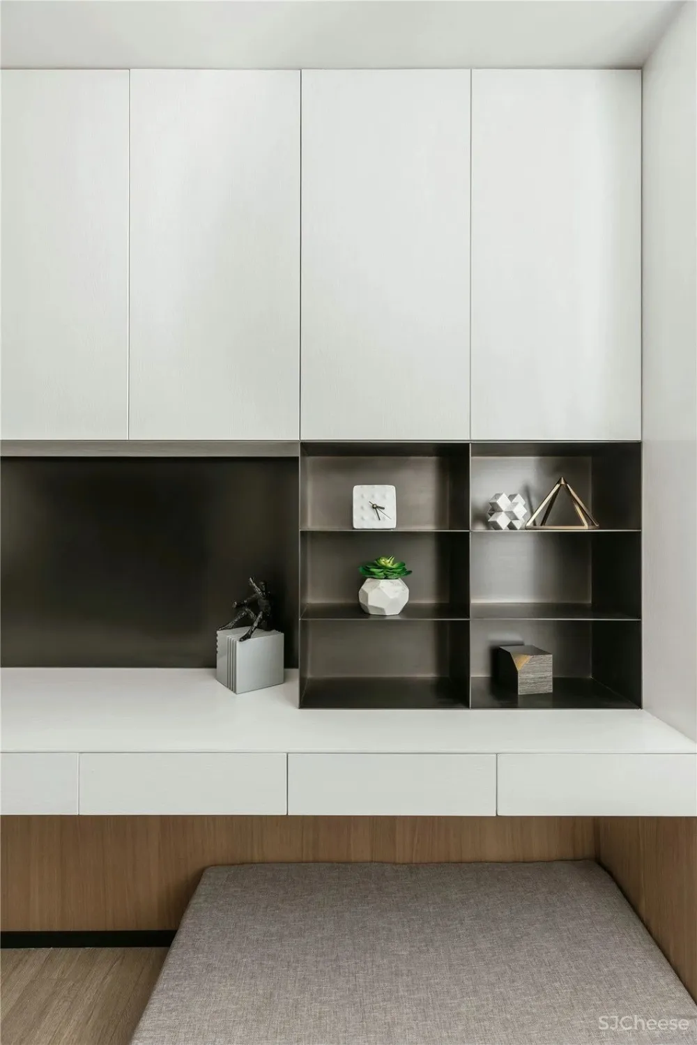 木质简约风丨原木色与白色搭配,真是美