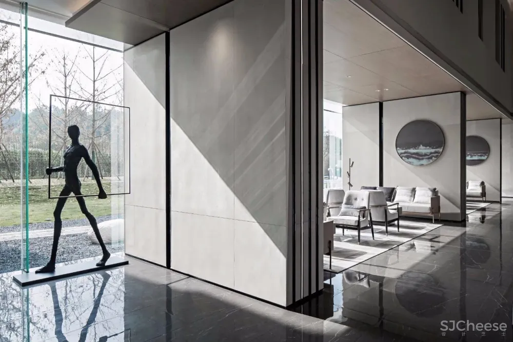 新作 | 长沙卓越青竹湖:静雅高级灰,诠释气度不凡的设计语境