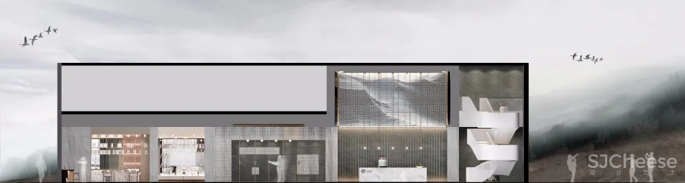 最新 | 矩阵 x 绿城:空间五感,营造气质十足的隐喻江南镜像!