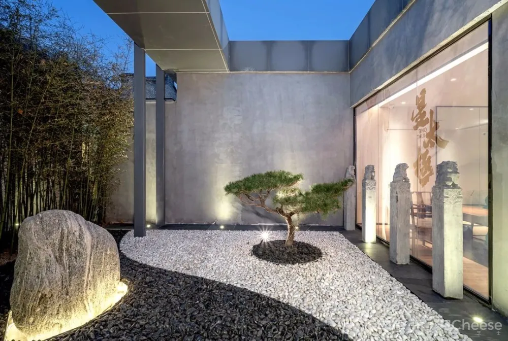 以‘’太极‘’为灵感来源的时尚与艺术兼具的文化创意地标