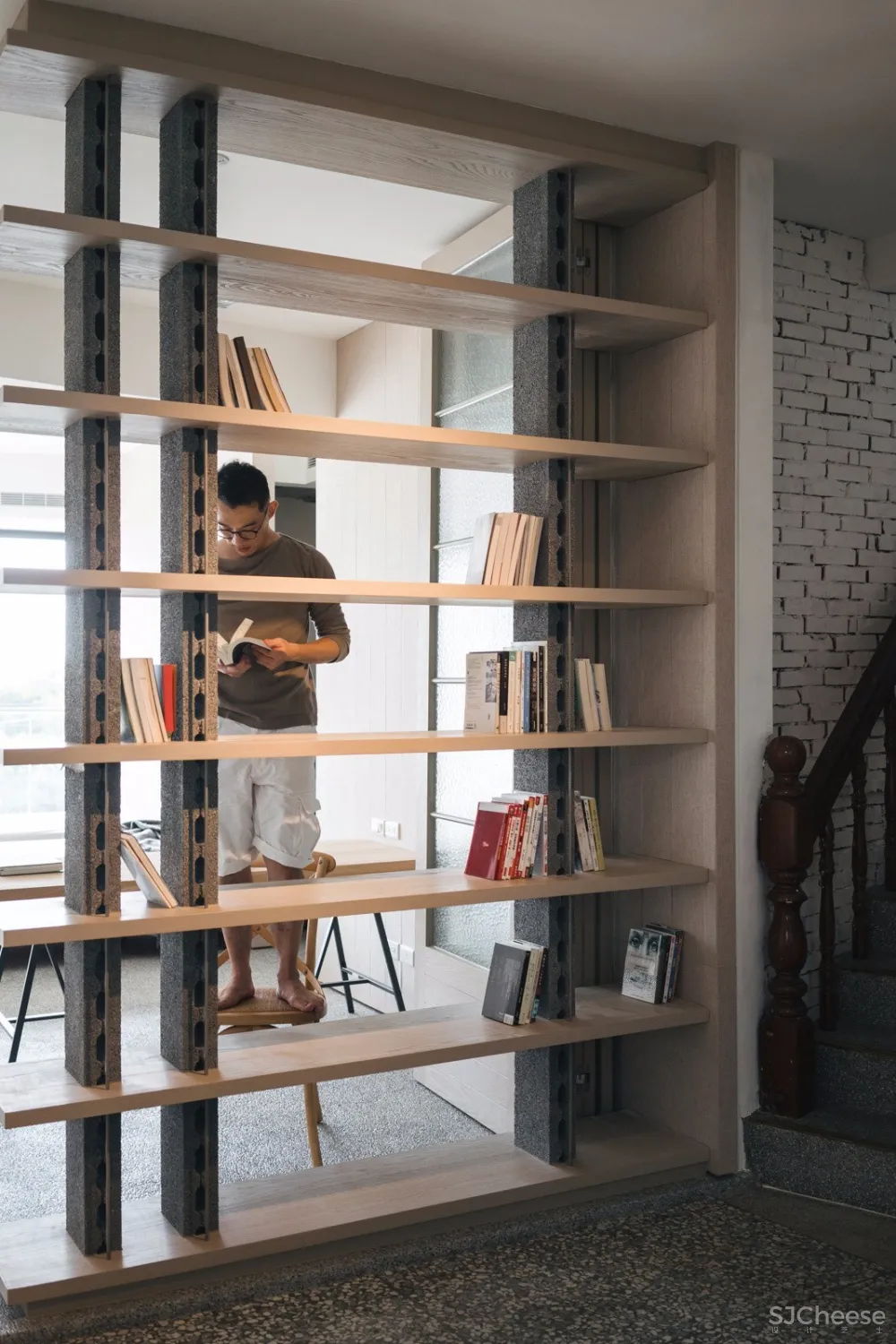 舒心的简约设计丨水磨石这样搭配更美