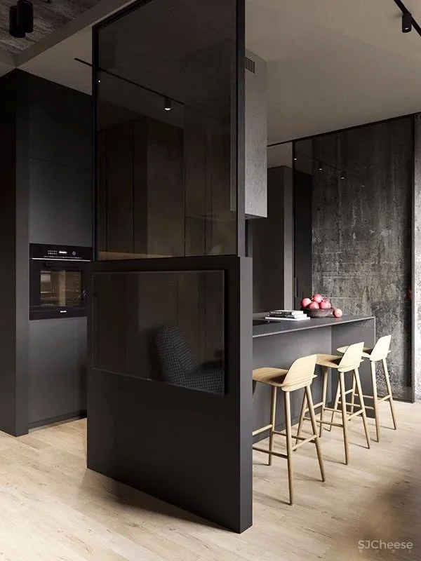 56㎡ 这样设计丨完美利用每一寸空间