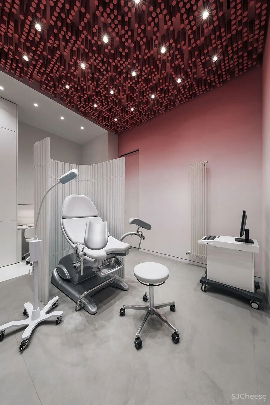 首发 | YoDezeen将石头搬到了室内:基辅美容医学未来诊所