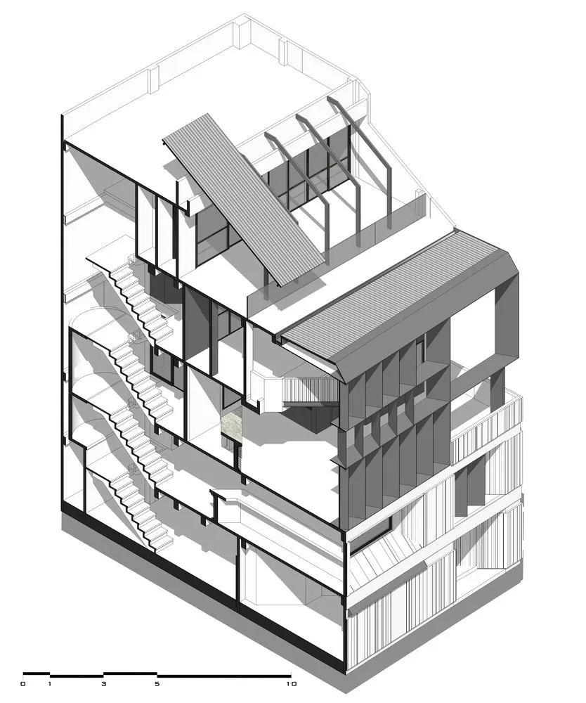 “过时的”混凝土泰国餐厅 / Lump