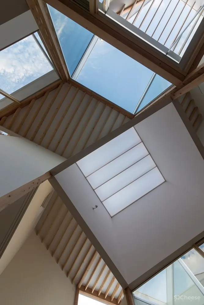 北斋之家,12个方体的自由扩张 / 岛田阳建筑事务所