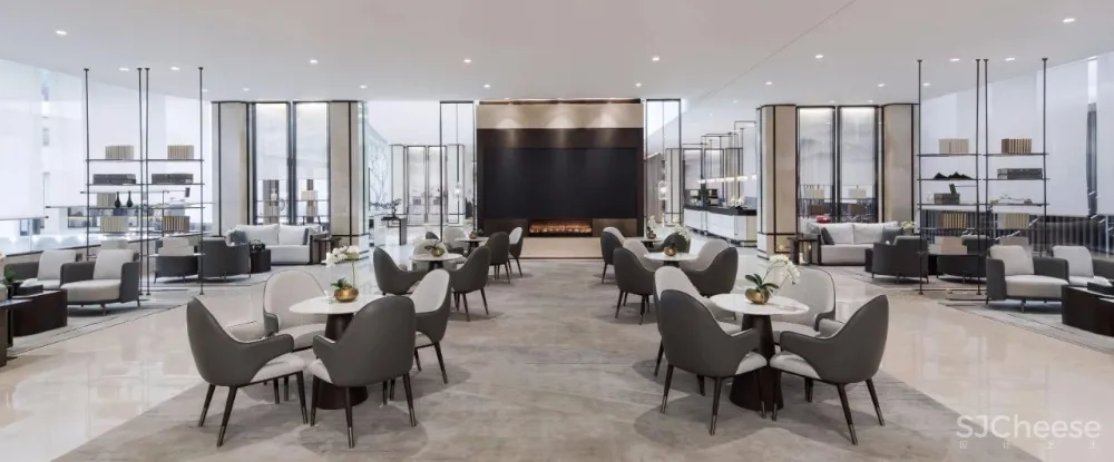 概念来源于《桃花源记》的售楼处设计丨独具文人雅士气质