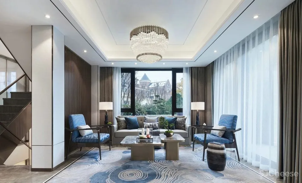 273㎡现代东方美学院墅丨为生活注入一丝宁静与灵韵