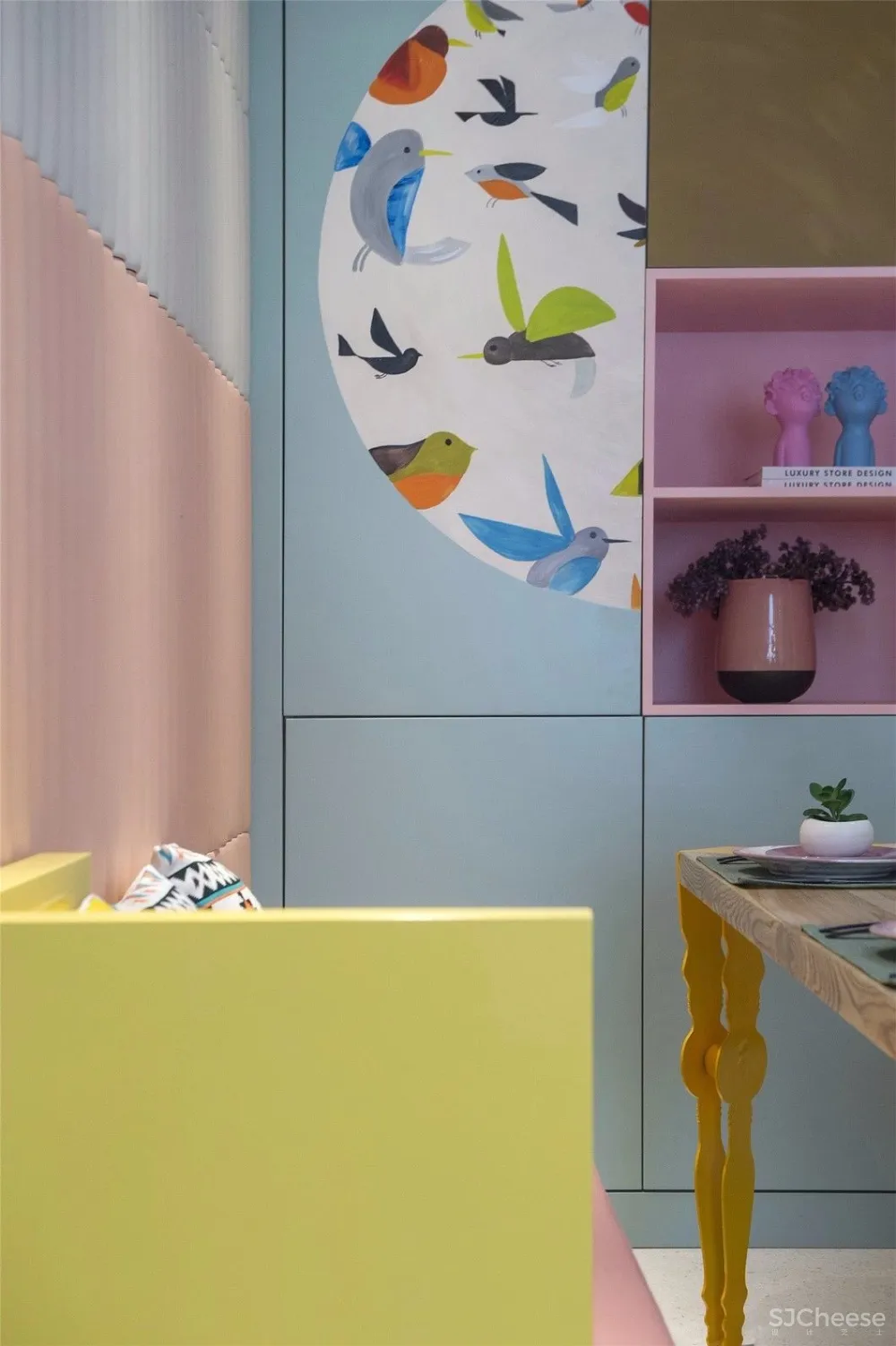 新作| 95㎡甜蜜梦幻色，分分钟撩动你的少女心