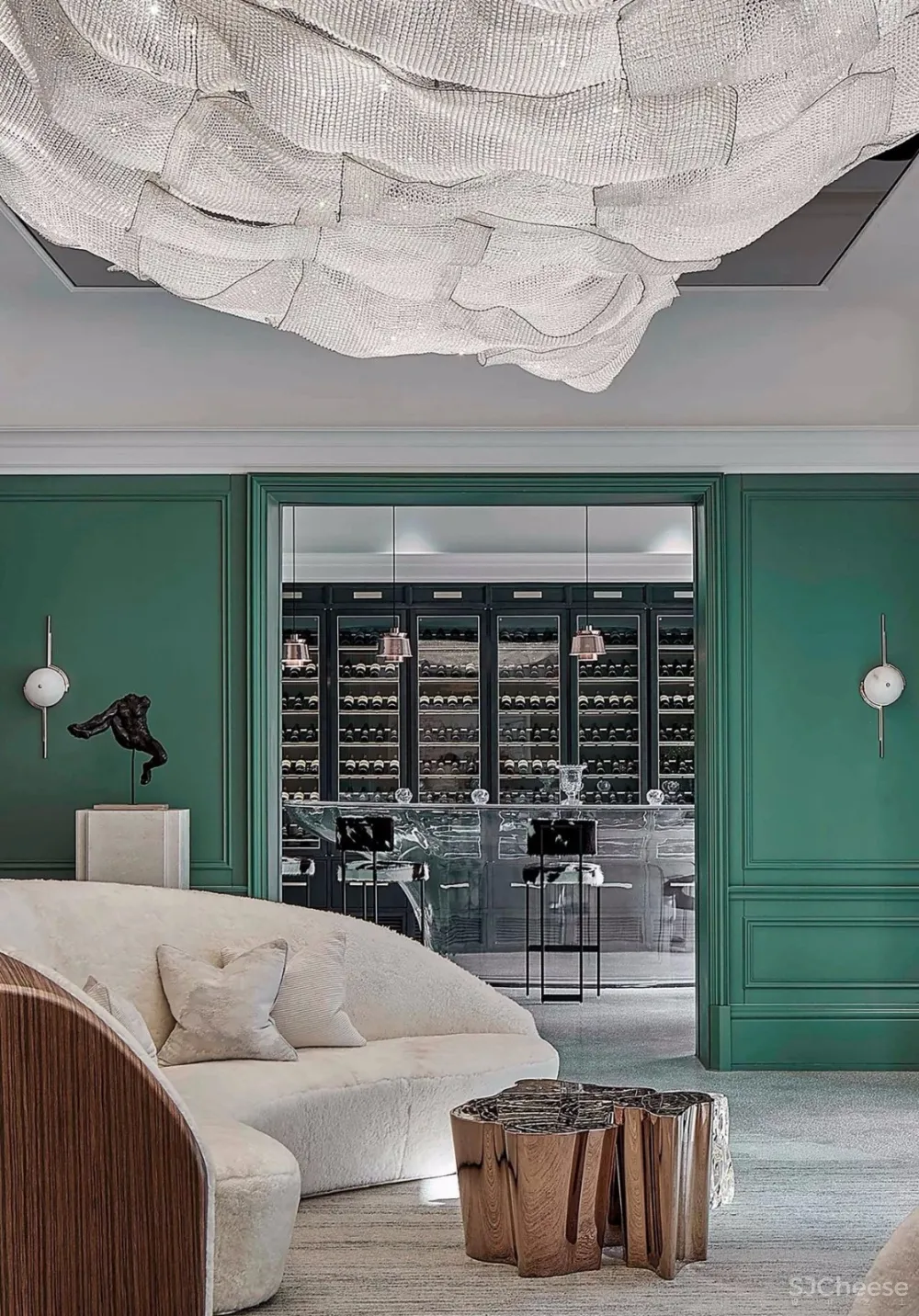 光与色彩的艺术样板房丨赋予设计以生命