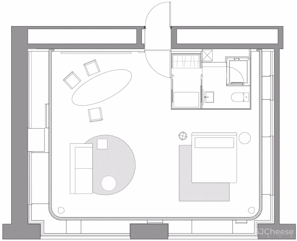 新作 | SODA建筑师事务所:北京 无界客房