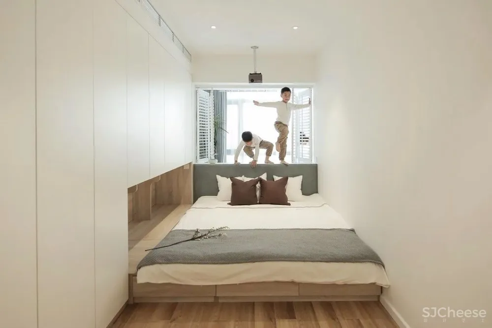 59㎡你觉得小丨这一家四口却住得舒服又自在