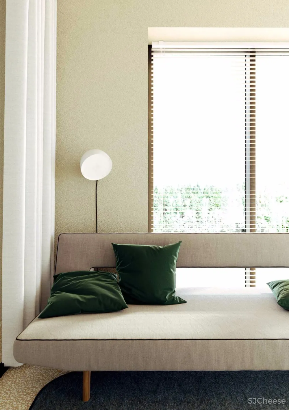 76㎡ 两室两卫丨开放式的设计