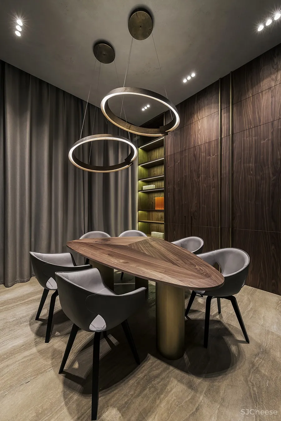 首发 | YoDezeen将石头搬到了室内:基辅美容医学未来诊所