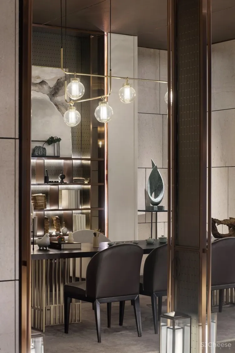 【PAL梁景华最新力作】944㎡宁波保利天悦销售中心设计丨展露现代东方美学新格调