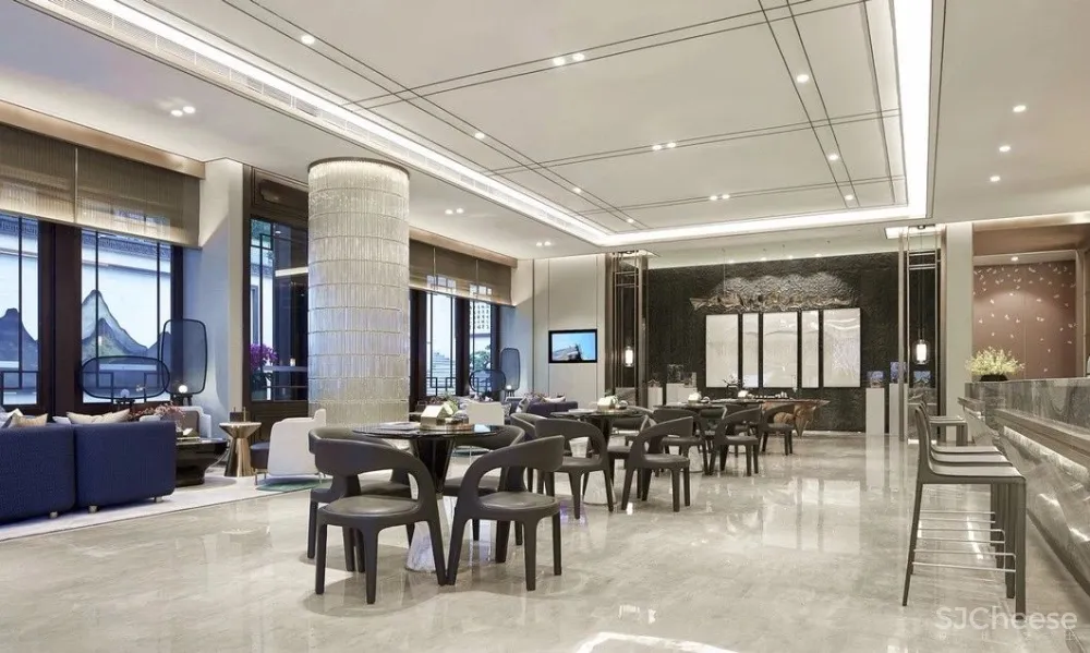 新亚洲东方美学售楼中心设计方案丨演绎空间的意境之美